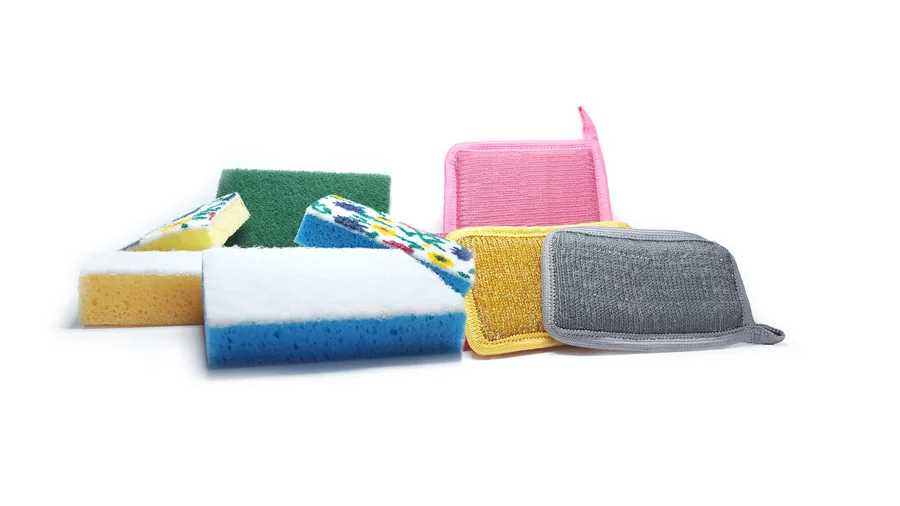 Kitchen and home cleaning sponges