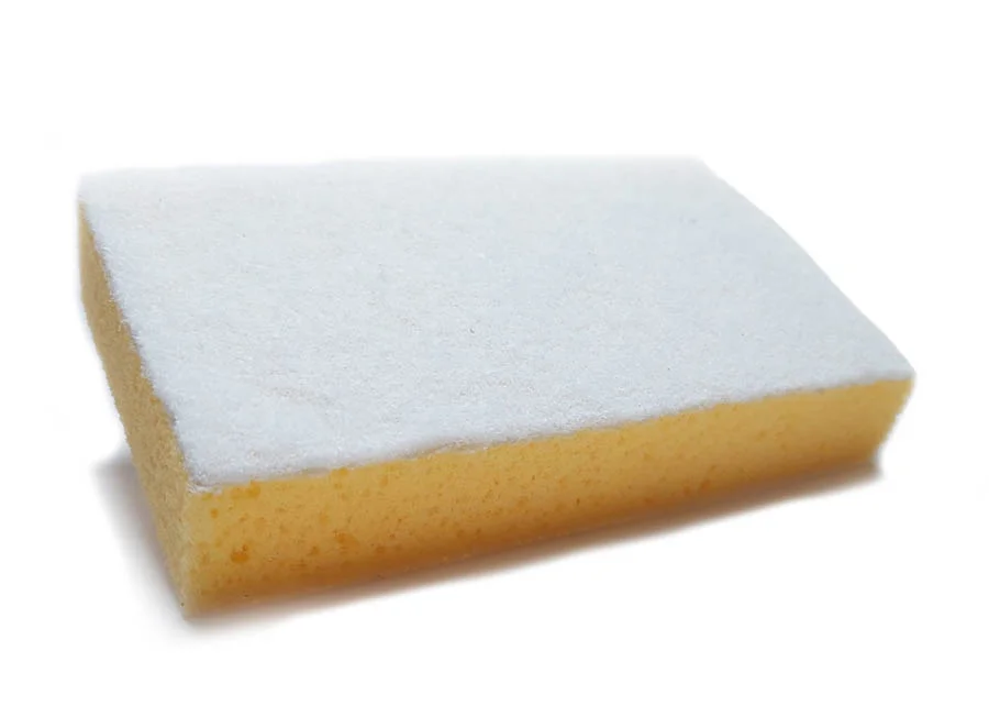 Kitchen sponge classic big white
